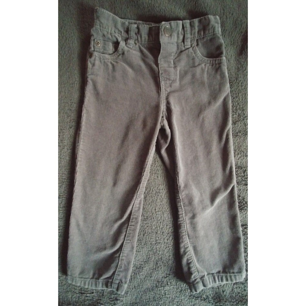 pants 3T Sears jeans boys or girls Tough Skins slate gray corduroy toddler